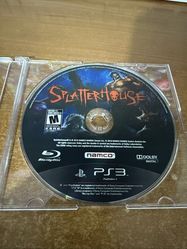 Splatterhouse sony - splatterhouse, (sony